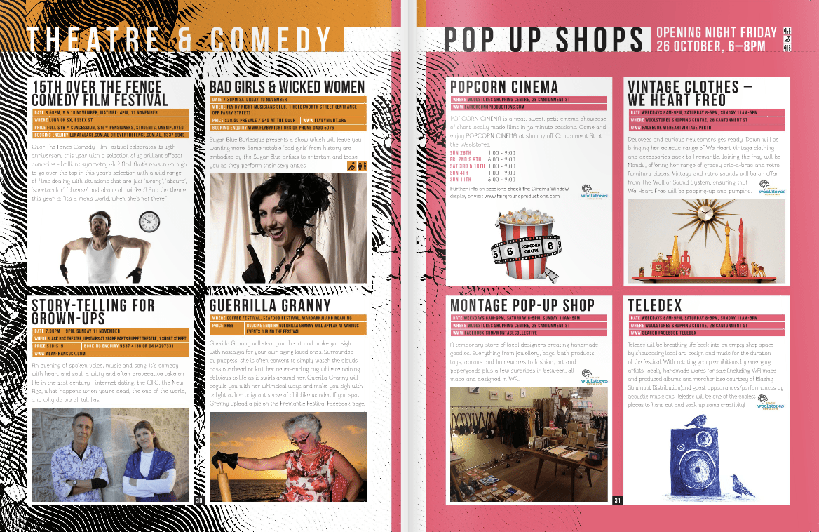 fremantle festival program 2012