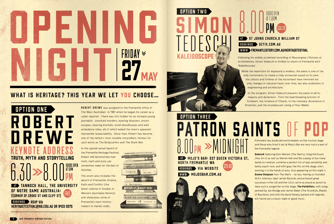 heritage festival program 2016