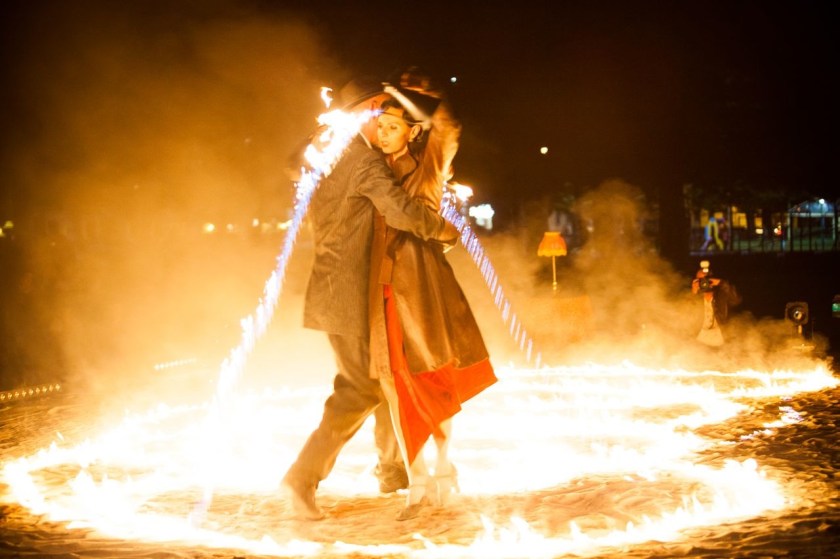 street arts on the esplanade reserve